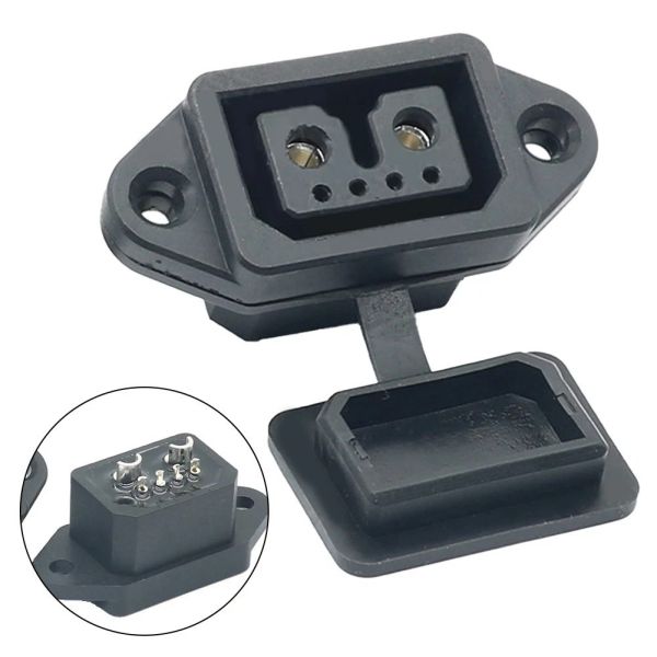 PINZi 2+4 Series LEVs Charging Connector (Male & Female Socket) - 40A 500V