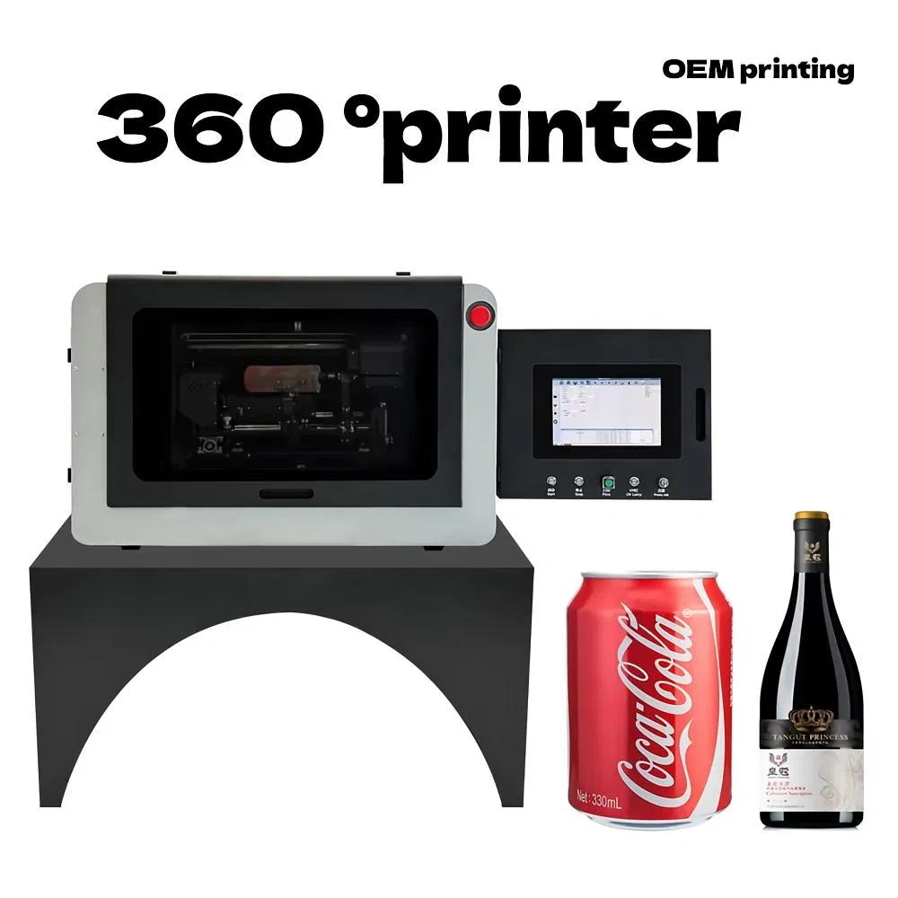 UV Printer Rotary UV Printer 360 Round UV Printing Machine