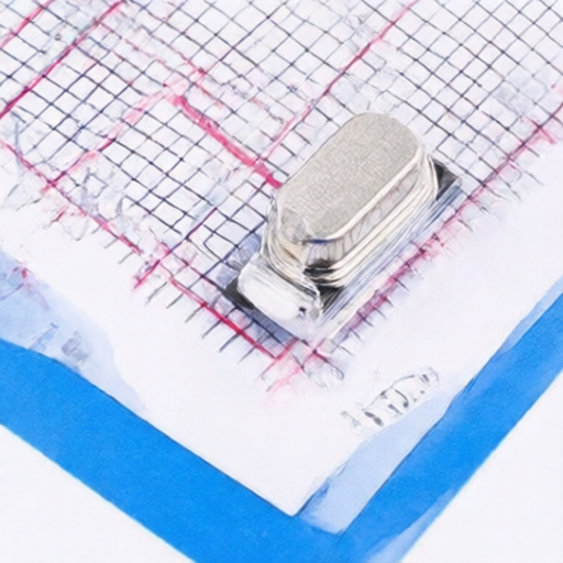3 pin SMD quartz crystal resonator CREC CXB006XSD040 designed for DECT WDCT and wireless communication devices
