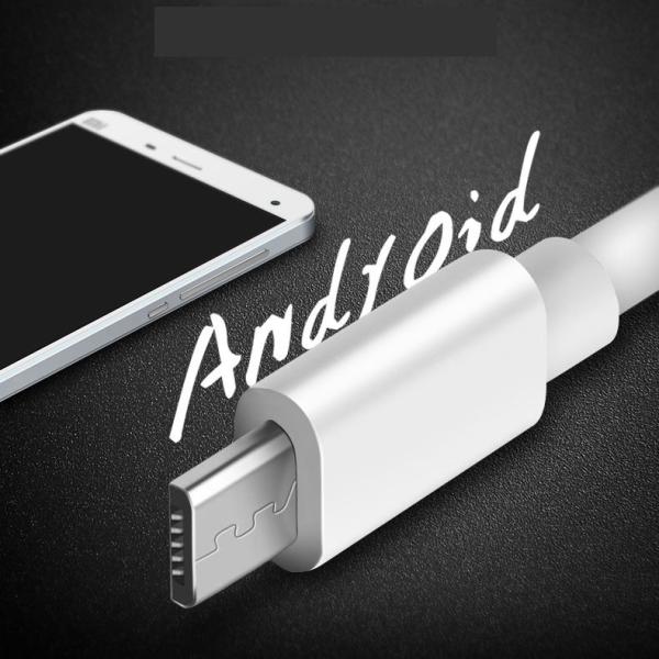 ABS Copper Wire Mobile Charging Data Cable 1m Lightweight With android