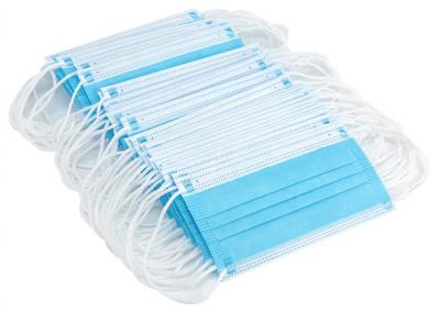 Adjustable Disposable 3 Layer Face Mask Suitable For Outdoor Indoor Industrial Usage