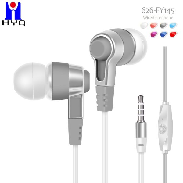  Mobile Phone Wired In Ear Earphones With Mic Clear Calling Music