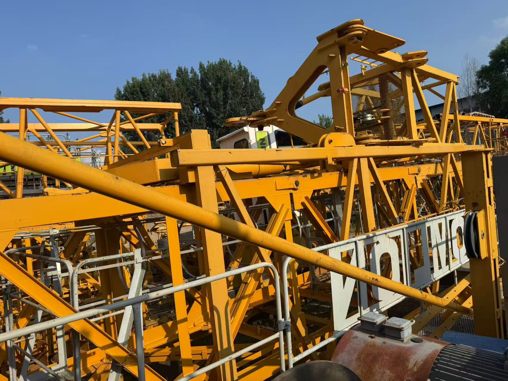 2020 Zoomlion QTZ200 TCT7520-16D Used Tower Crane 16 Ton 75m Jib Complete Set