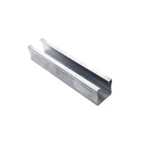 1.5mm-3.0mm Barras de canal galvanizadas con ranuras personalizables ASTM GB JIS