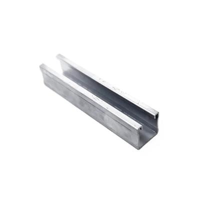 Customized Galvanized Hot Dipped Unistrut Slotted Channel Bar ASTM GB JIS