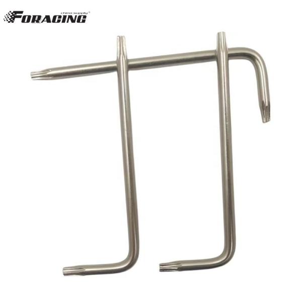 Industrial Grade Torx End Allen Key T8 L Type Star Key for M3 M4 Socket Bike Pedal Key Customized and OEM Support Natural