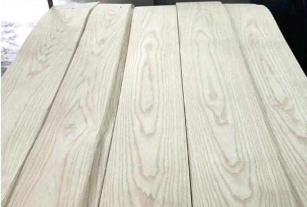 Ash Wood Veneer Sheets Width 8-40cm For Furniture Manufacturing