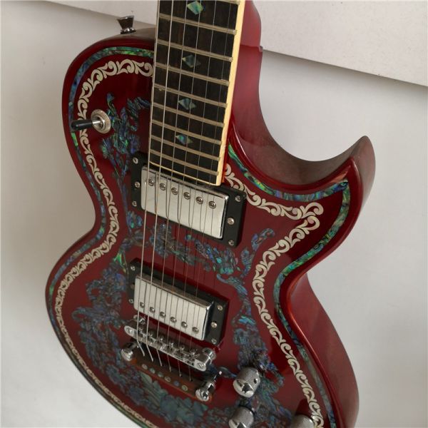 Custom professional guitar playing shell carving technology electric guitar can be customized collection