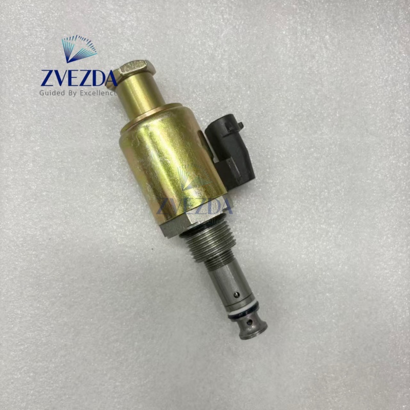 Injector Solenoid Valve 122‑5053 With Plug For E325C 325CL Hydraulic Fuel Pump Solenoid
