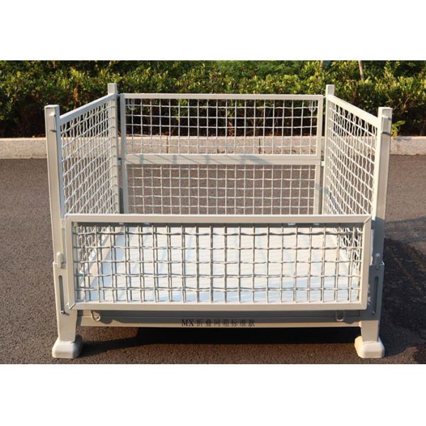 Lightweight Wire Mesh Pallet Cage Warehousing Transport Stillages