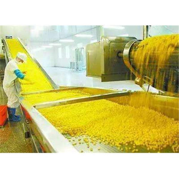 85kw Fresh Vegetable Canning Equipment Sweet Corn Canned Production Line