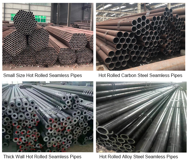 SCH40 Hot Rolled Round Seamless Carbon Steel Pipe 6 Inch