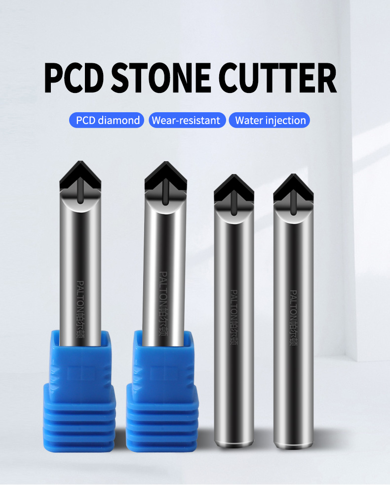 Polyprismatic PCD Router Metal Cutting Bit Stone Carving Tools OBM