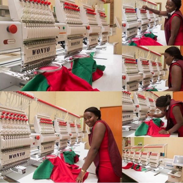 Single Head Automatique Embroidery Machine a Broderie Machine Logo/Hat/Shirts Embroider