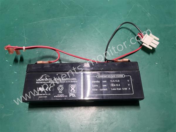 Mortara ELI 250 ECG Machine Maintenance-free Sealed Lead-acid Battery DJW12-2.3 12V 2.5AH