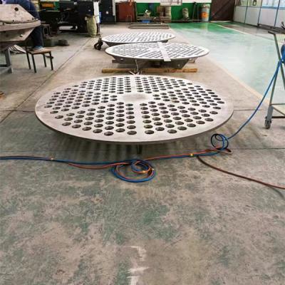 Folha de tubo composto de aço titânio para trocador de calor de titânio de engenharia de fibra química
