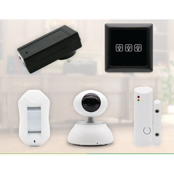 Zigbee smart home automation security system