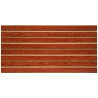 La mélamine acoustique ignifuge Slatwall lambrisse Multiscene inoffensif