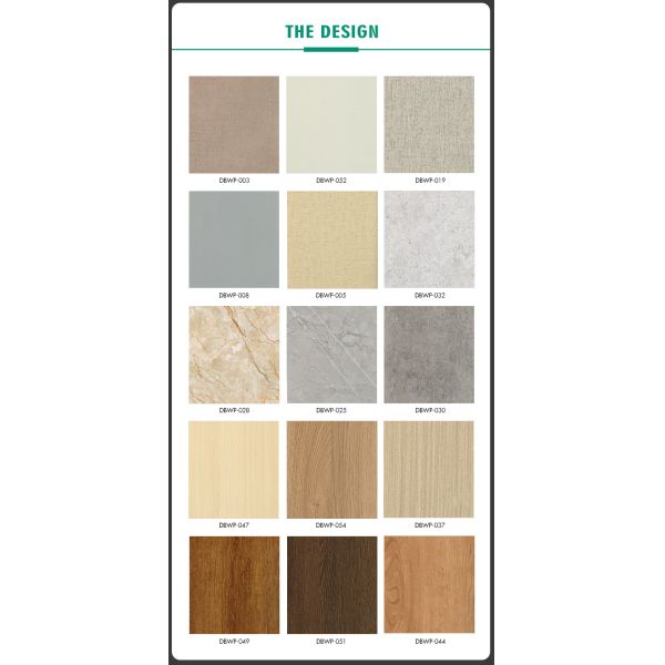 Древесный цвет и мраморный цвет Экологически чистый Внутренний деревянный пластиковый деревянный зерновый ПВХ Внутренний декоративный стенный панель