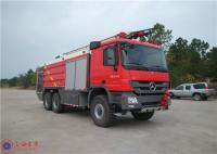 Véhicule rapide d'intervention d'aéroport d'entraînement de Benz Chassis 6x6 avec six sièges