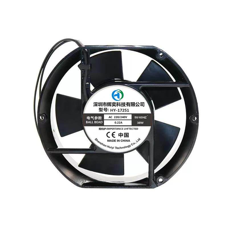 AC Axial Fan Electric Plastic OEM/ODM 17250/17251 220V/38W