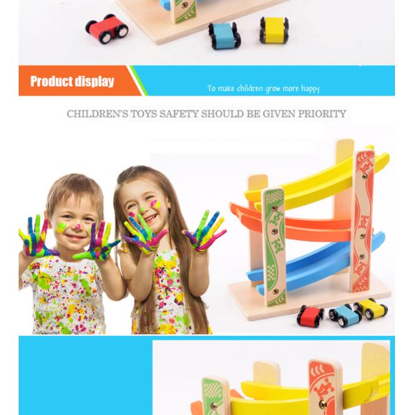 Wooden Educational Baby Developmental Toys Glider Multilayer Children Boys