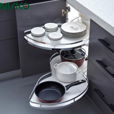 Kitchen Pull Out Magic Swing Blind Corner Cabinet Rotating Soft Close