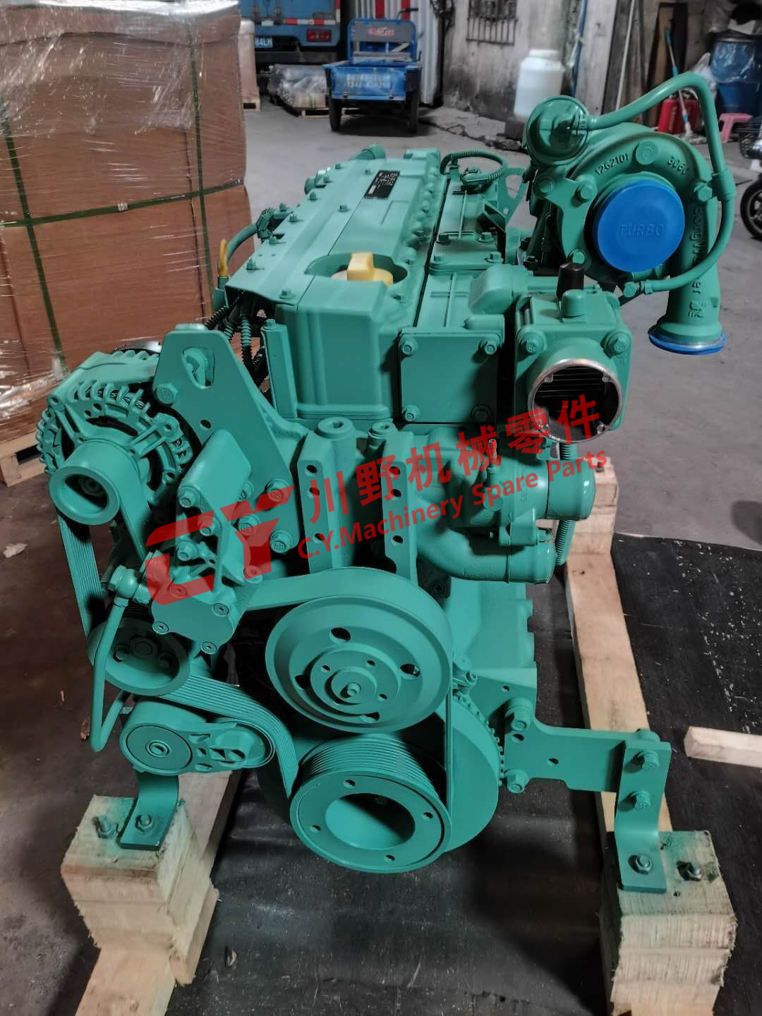 Зеленое собрание корпуса двигателя D6E VOE 14536073 EC210B основное EC210BP EC200B EC220D