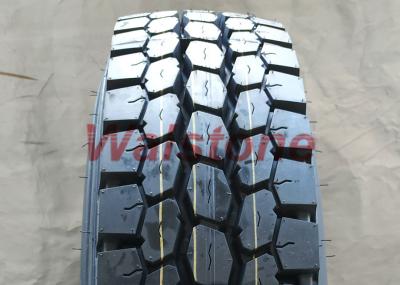 Driving Wheel 11R22.5 All Position Truck Tires Robust Massive Tread In Black Color