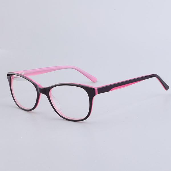 Eyewear leve azul dos vidros de leitura do quadro ótico das crianças de 46mm anti