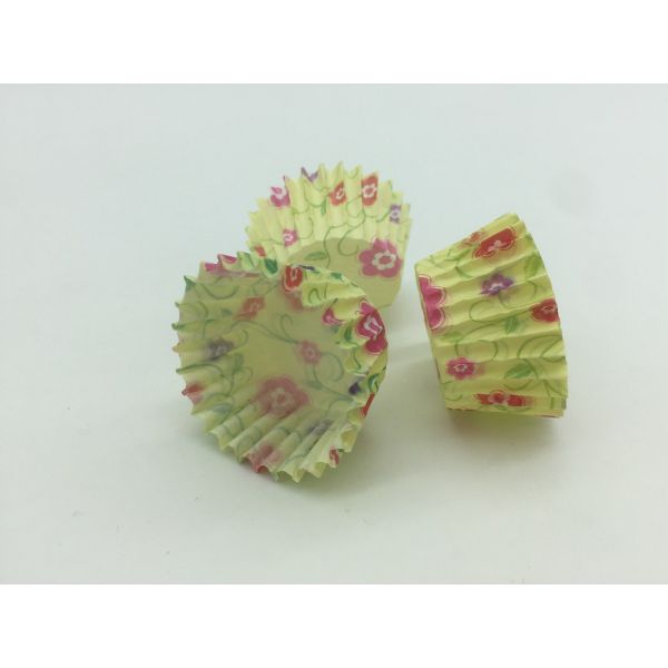 Mini Flower Paper Cupcake Liners Food Grade Raw Materials DIY Biscuit Molds