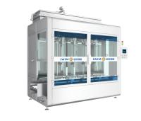 Máquina de llenado automático de peso de 5-30L de barril de cantidad fija de 4 boquillas