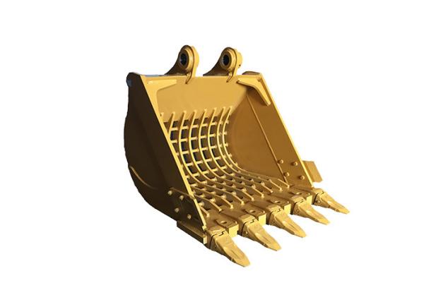 Hard-Wearing Made Of High Hardness Steel Customized Capacity Excavator Rock Skeleton Bucket With Low Price