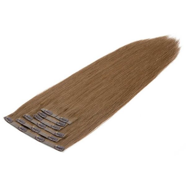 Seamless Clip Ins Vietnamese Hair Extensions with Pre-Bonded Style Clips and Tangle No