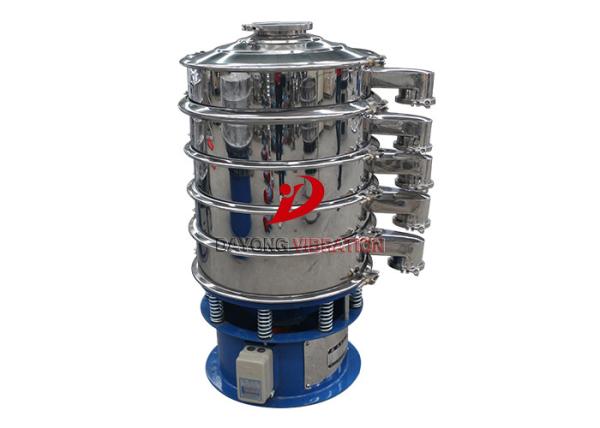 Circular Type 1 - 3 Layers Ultra-Fine Powder Ultrasonic Vibrating Screen