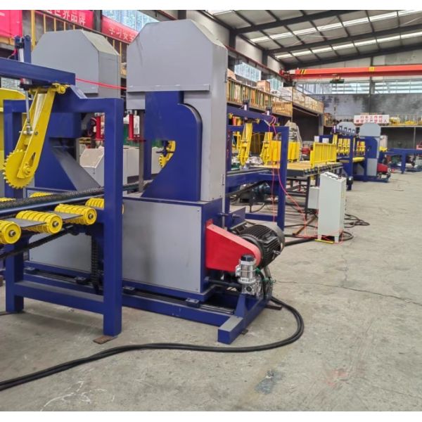 Industrial Sawmills Twin Bandsaw Production Line Wood Product Processing Line