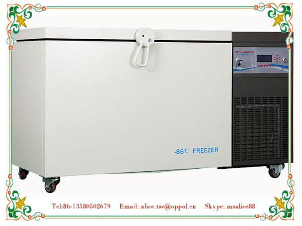 OP-125 Capacity 408L Temperature -86 Degree Centigrade Ultra Low Medical Lab Freezer