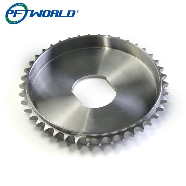 Partes de aluminio para el mecanizado CNC de engranajes de bisel