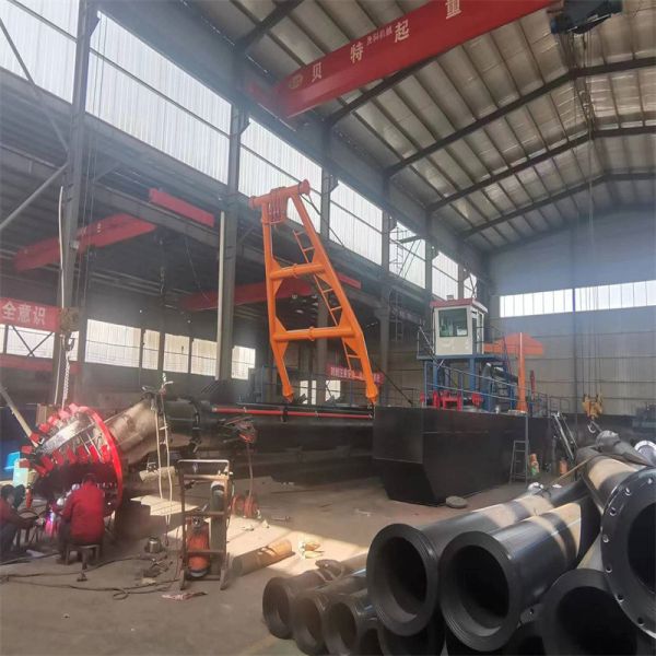 Dual Pump Cutter Suction Dredger with Hydraulic Motor