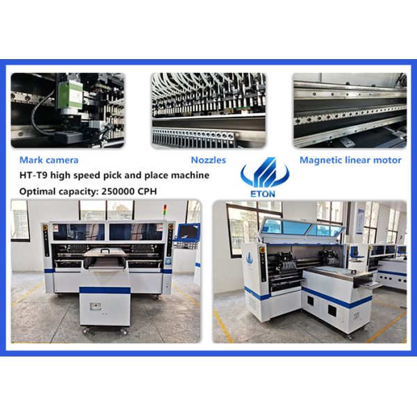 Гибкий выбор установки PCB и рука голов машины 68 места двойная