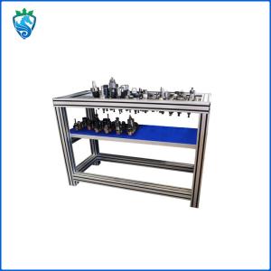 Aluminium Extrusion Workbench Kit Turnover Cart Material Rack Multi-Layer