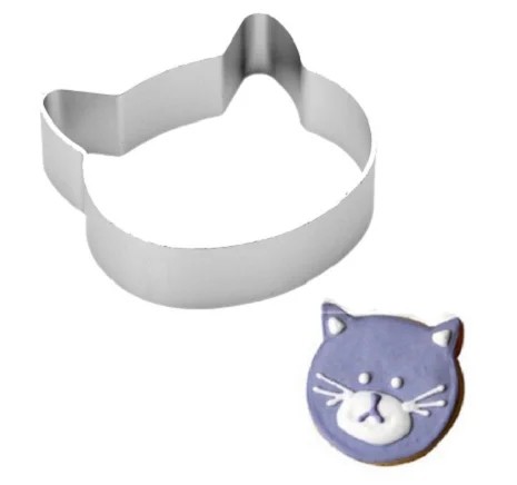 Серебряные печеньерезатели в форме животных OEM печеньерезатели в форме животных