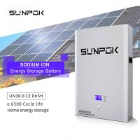 Batterie à ions de sodium 48v 100ah 200ah Systèmes de stockage d'énergie pour la maison