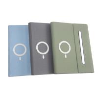 Caderno de diário A5 personalizado para presente de negócios com fonte de alimentação móvel inteligente