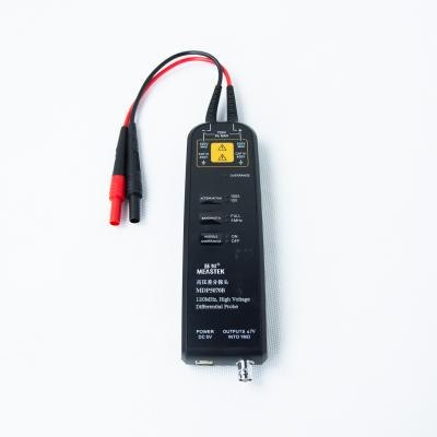 Probe à oscilloscope MEASTEK avec kit de sonde différentielle haute tension 120MHZ 700V accessoire 10X/100X taux d'atténuation sonde MDP5070B
