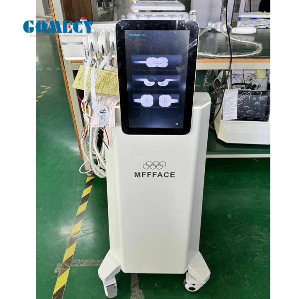 Hiemt Peface RF Dispositivo de aperto da pele Emslim Face Lifting Anti-envelhecimento Frente de remoção de rugas Sistema de operação Ems