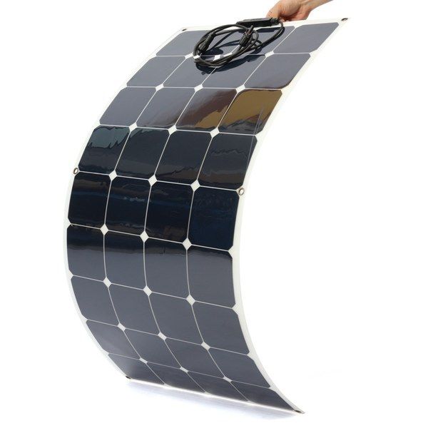 2.5 KGS SunPower Flexible Solar Panels , 100 Watt Sunpower Folding Solar Panels