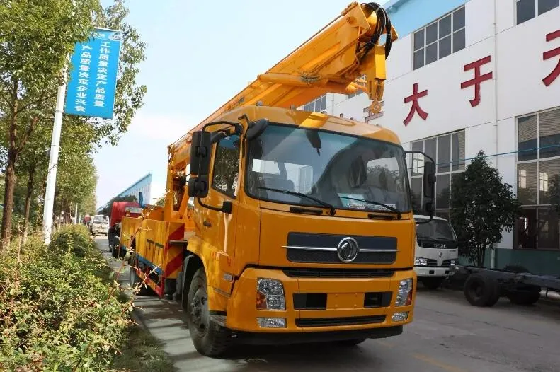 12m-18m Dongfeng Aerial Platform Truck High Altitude Working Platform Lift Truck
