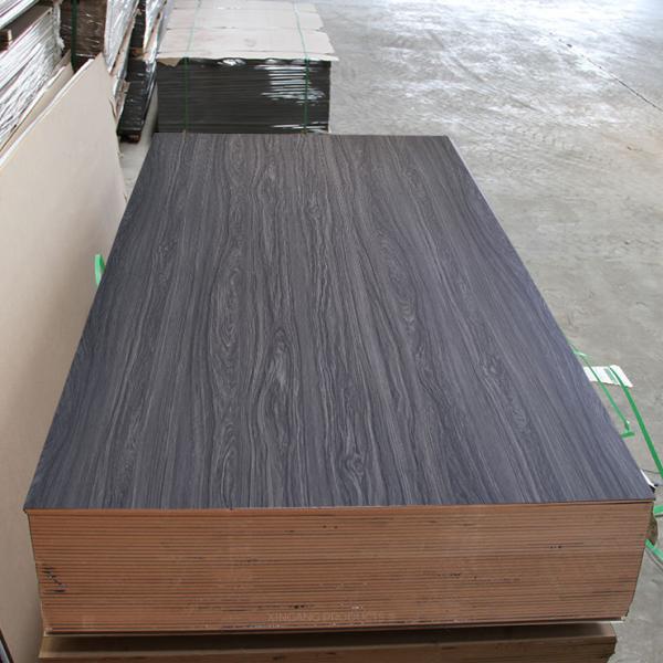 Natural Oak Melamine MDF Board Stain Resistant For Wardrobes CE FSC Certified