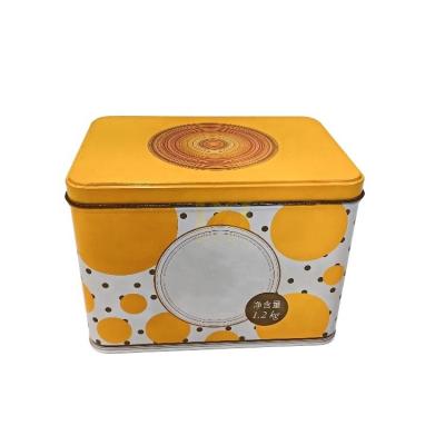 DADI Biscuit Tin Box Wedding Candy Metal Packaging Tins Themed Printing And UV Coating